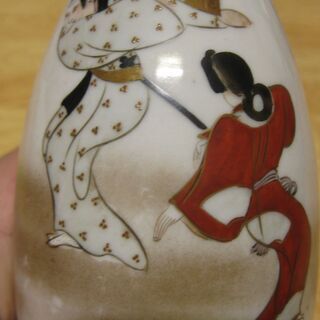 古九谷焼　とっくり　徳利　二客セット-【国産皮使用】山葡萄(やまぶどう/山ぶどう）のカゴバック 乱れ編み （R4①）