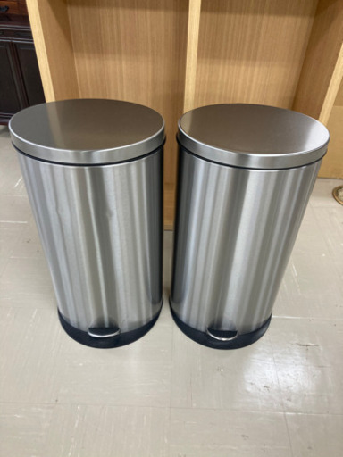 O 301-371 ゴミ箱 ステンレス 2点セット
