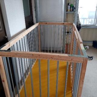 家具 犬用サークル室内や野外でも
