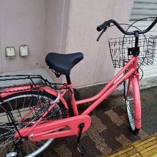 美品☆eirin[エイリン]26吋 ファッションファミリーサイクル シングル 