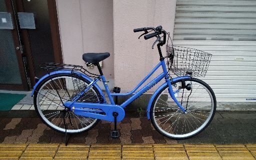 美品☆eirin[エイリン]26吋 ファッションファミリーサイクル シングル 