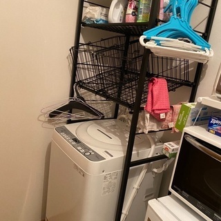 【ネット決済】洗濯機まわり　収納ラック