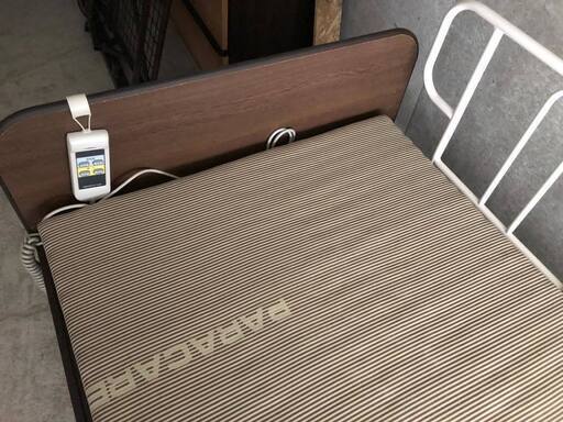 PARAM0UNT BED ２モーター アウラベッド 電動リクライニング 介護ベッド パラマウントベッド マットレス付き