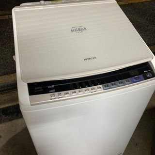 定価11万円75%オフ　HITACHI8キロ洗濯機　乾燥機能付き