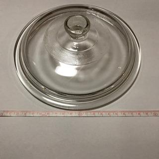 鍋蓋　ガラス　20センチ