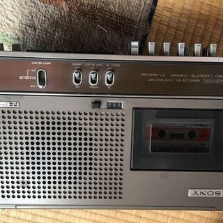 SONY TC-2850SD カセットデンスケ
