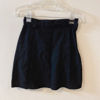 【美品】evelyn エブリン 台形スカート 黒 ブラック