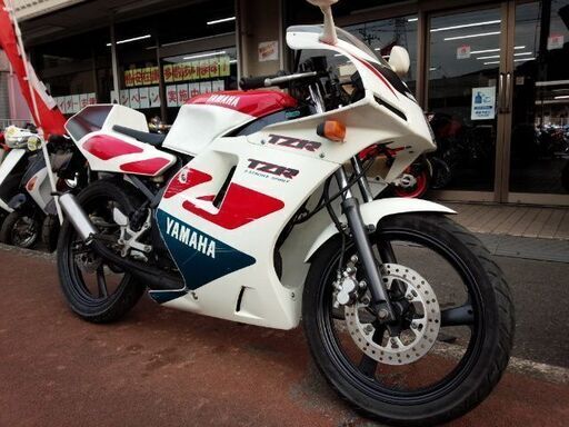 NO.3652　ＴＺＲ５０　水冷２サイクル７．２馬力エンジン　６速ギヤ　耐久カウル　レッド＆ホワイト　☆彡