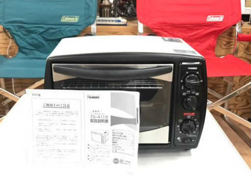 値下げ！【超美品】ノンフライオーブン　オーブントースター　Twinbird 2014年製