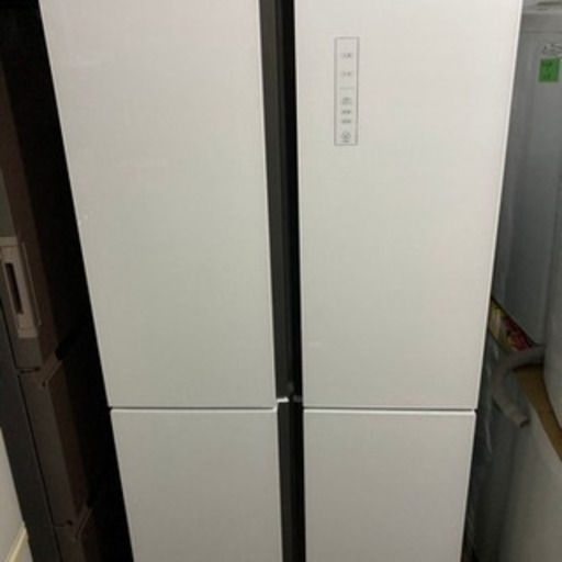 【重】1222-29 美品　468L Haier 大型冷蔵庫　W観音扉　2020年製JR-NF468A②