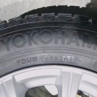 アクアに使用してたスタッドレス　