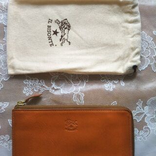 新品！IL BISONTE　L字ファスナー長財布