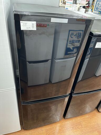 ミツビシ　2ドア冷蔵庫　１４６L 　2016年製　MR-P15A