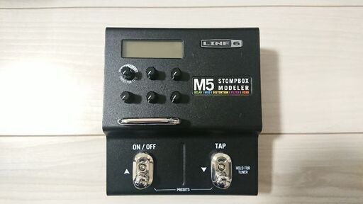 [美品]Line6 M5 Stompbox Modeler