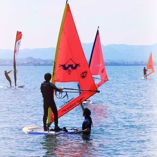 ウインドサーフィンを体験しましょーう！^^　 浜名湖の風に乗る非日常空間で日頃のストレスをリフレッシュ！  - 浜松市