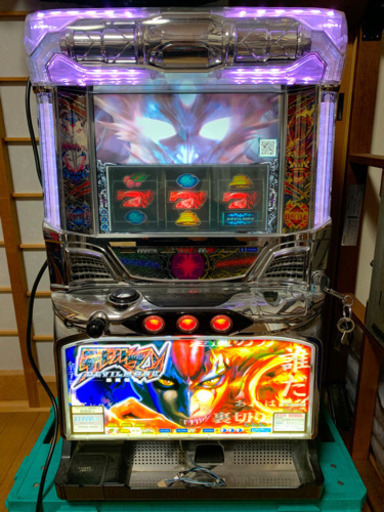 パチスロ機　デビルマン2  コインフリー、キー付き
