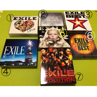 EXILE  アルバムDVD  7点セット