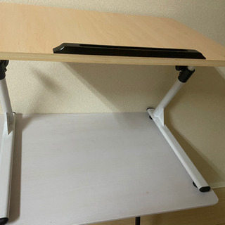 テーブル　サイドテーブル　昇降式　角度　高さ調節　