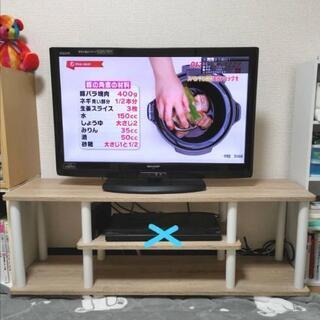 32型テレビ　テレビ台　こたつテーブルセット