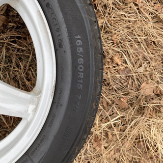 ホイールタイヤセットです。