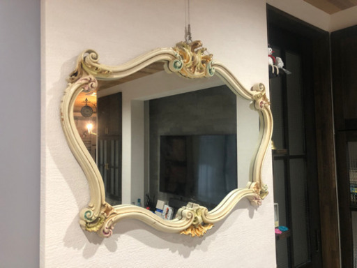 限定値下◆美品◆イタリア製壁掛け鏡◆アンティーク