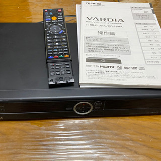(取引終了しました)HDD＆DVDレコーダー VARDIA 3〜G