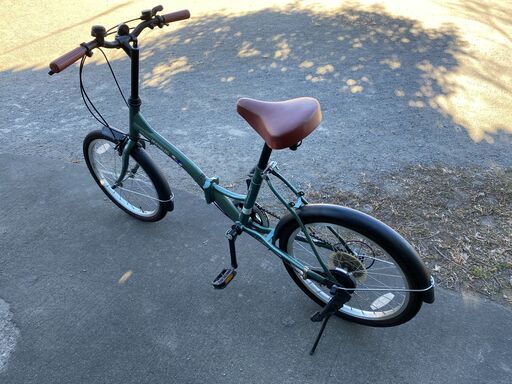 折りたたみ自転車 MYPALLAS M-209 アイビーグリーン