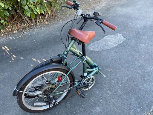 折りたたみ自転車 MYPALLAS M-209 アイビーグリーン