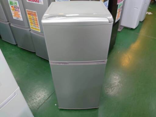 【店舗同時販売中】2014年製　AQUA｜アクア　2ドア直冷式冷凍冷蔵庫　AQR－111D　109L【店頭ご来店購入限定】