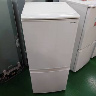 【店舗同時販売中】2019年製　SHARP｜シャープ　2ドア冷凍冷蔵庫　SJ－D14E－W　137L【店頭ご来店購入限定】