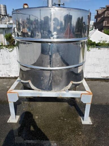 ステンレスタンク1屯専用架台付