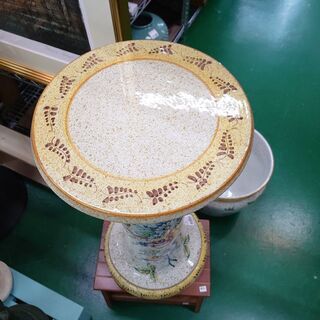 店舗同時販売中】イタリア製プランターコラムポット【店頭ご来店購入限定】