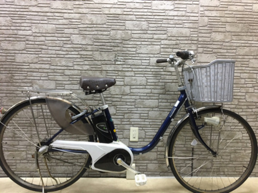 東京23区配達無料　新基準　Panasonic パナソニック ビビ　8Ah リチウム☆電動自転車 中古自転車☆26インチ