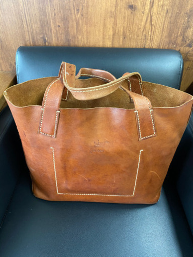 genten(ゲンテン) アマーノ　トートバッグ　ブラウン　(値引き)