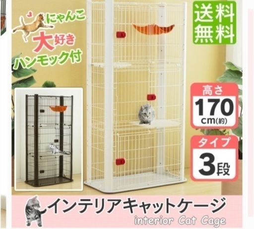 猫 ケージ キャットケージ 小屋 二段 (ゆう) 九大学研都市のその他の