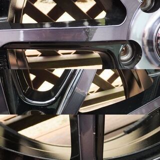 スタッドレス＋アルミ4本セット 225/65R17 2018年製グッドイヤー アイスナビSUV ホイール/A-TECHシュナイダーDR-01 カラー/ブラックポリッシュダークブルークリア CX-8に使用していました