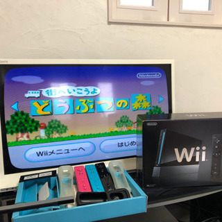 任天堂　Wii本体　コントローラ3つセット　動作確認済み　状態良好