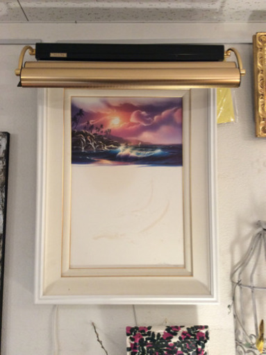 中古品 絵画 〝ファーストライト〟 ゲリーフェンスキー