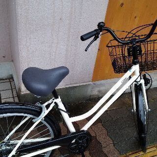美品☆Gream[クリーム]26吋 ファッションファミリーサイクル 外装6段 