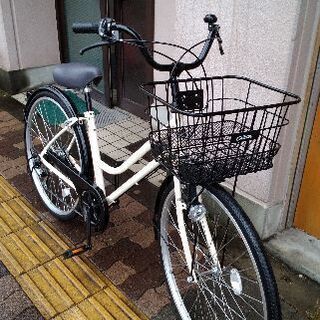 美品☆Gream[クリーム]26吋 ファッションファミリーサイクル 外装6段 