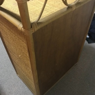 藤　ランタンチェスト 籐素材 チェスト ランタン