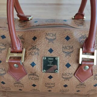 エム・シー・エム MCM ボストンバッグ ブラウン