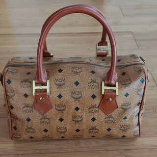 エム・シー・エム MCM ボストンバッグ ブラウン