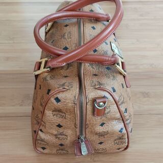 エム・シー・エム MCM ボストンバッグ ブラウン