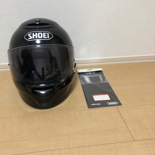 【交渉中】SHOEIヘルメット・黒・Mサイズ