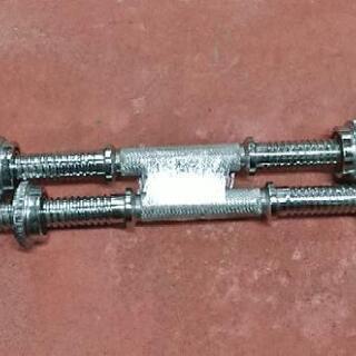 ファイティングロード  プレート合計122.5kg  ロングシャフト1本  シャフト2本セット