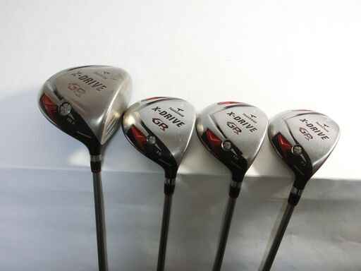 TOURSTAGE X-Drive GR 1W 3W 5W セット　中古 ツアステ X-DRIVE GR 1W 3W 5W 7W 4本セット