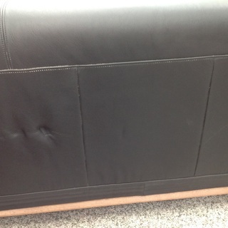 カリモク ウォールナット 本革 3人掛けソファー