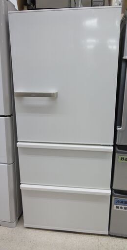 AQUA/アクア 3ドア冷蔵庫 272L AQR-27H 2019年製 ホワイト【ユーズド