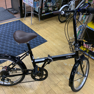 美品 asahi THRIFT 20インチ折り畳み自転車 あさひ スリフト